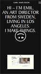 Mobile Screenshot of emilkarlsson.se